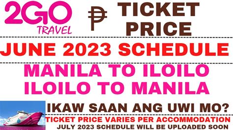 manila to calbayog ticket price